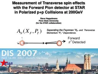 Measurement of Transverse spin effects with the Forward Pion detector at STAR