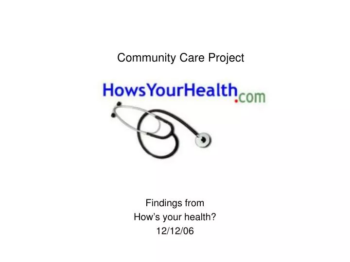 community care project