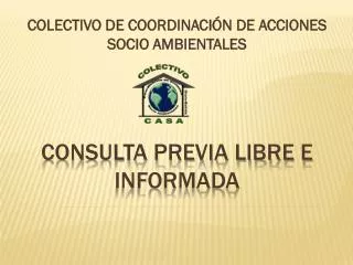 colectivo de coordinaci n de acciones socio ambientales