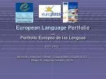 European Language Portfolio - slide 1