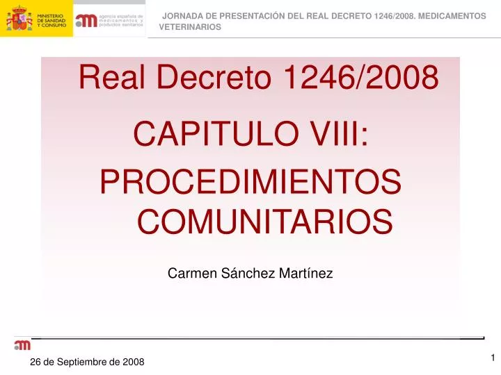 real decreto 1246 2008