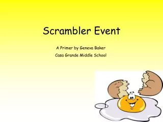 Scrambler Event