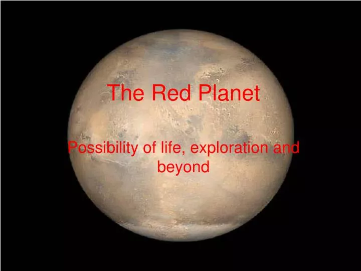 the red planet