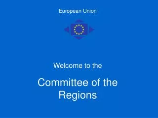 Welcome to the Committee of the Regions