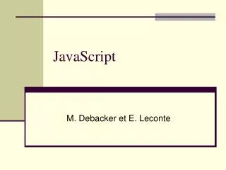 javascript