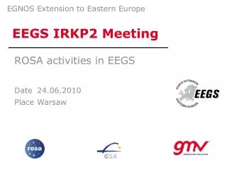 EEGS IRKP2 Meeting