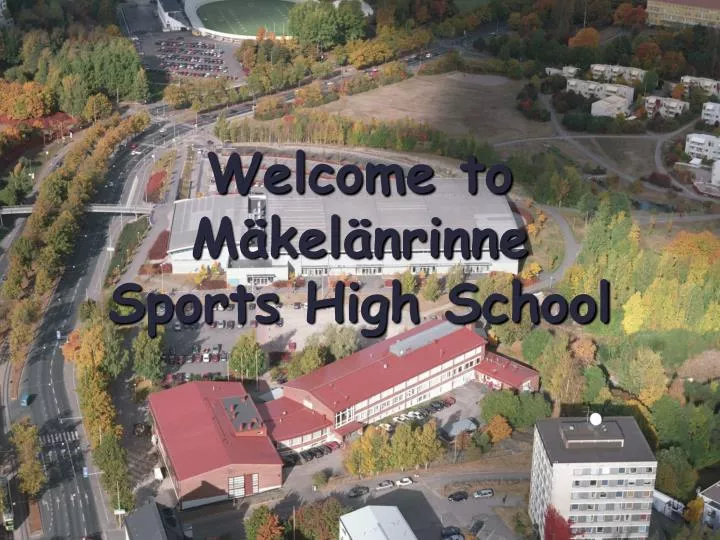 welcome to m kel nrinne sports high school