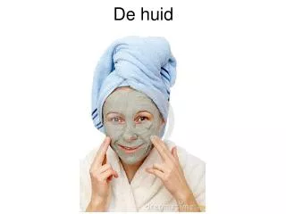 de huid