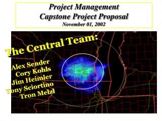 Project Management Capstone Project Proposal November 01, 2002