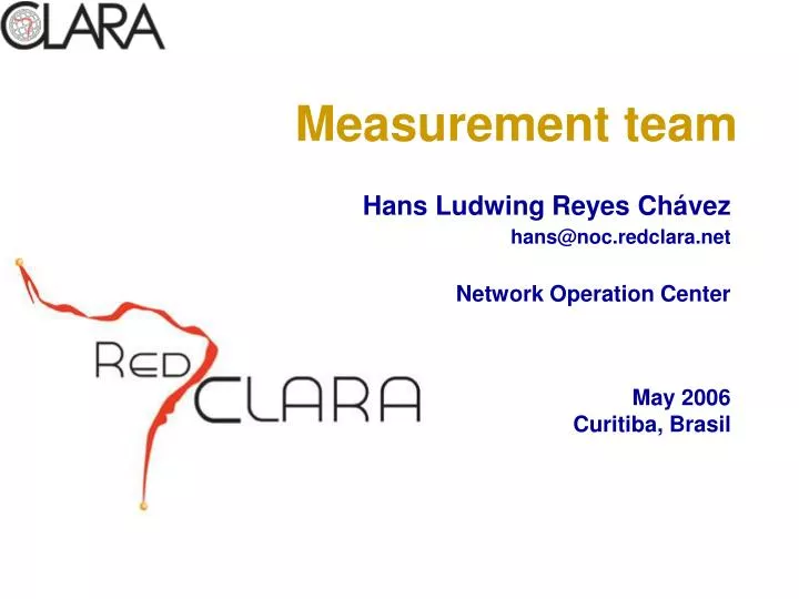 measurement team