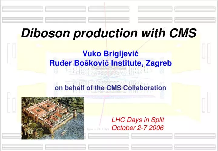 diboson production with cms