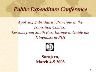 Principle of Subsidiarity