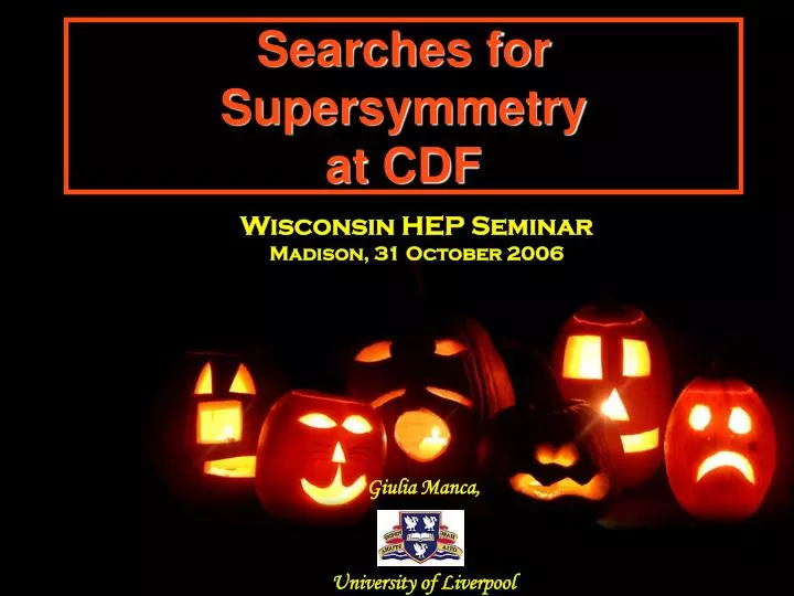 searches for supersymmetry at cdf