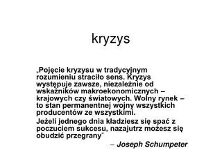 kryzys