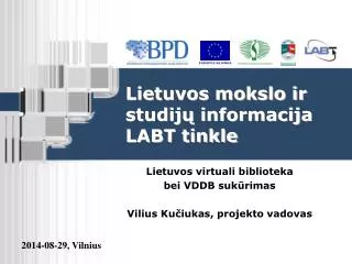 lietuvos mokslo ir studij informacija labt tinkle