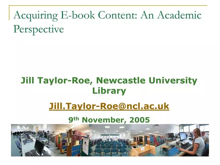 acquiring e book content an academic perspective
