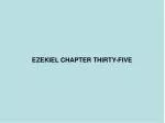 EZEKIEL CHAPTER THIRTY-FIVE - slide 1