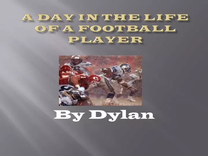 a day in the life of a football player