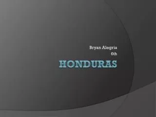 HONDURAS