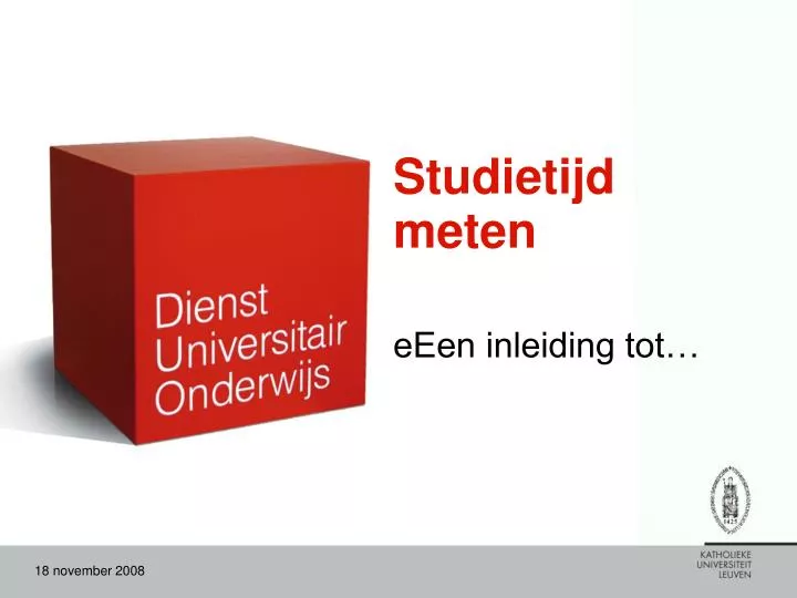 studietijd meten