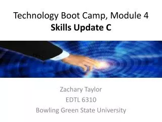 Technology Boot Camp, Module 4 Skills Update C
