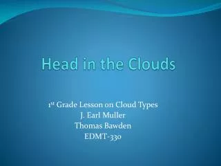 Head in the Clouds