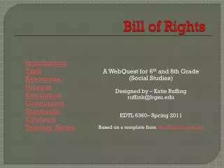 Bill of Rights