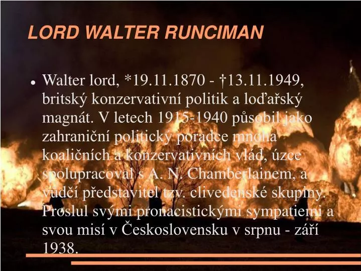 lord walter runciman