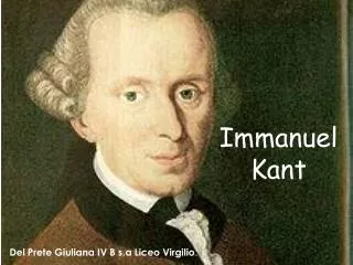 immanuel kant