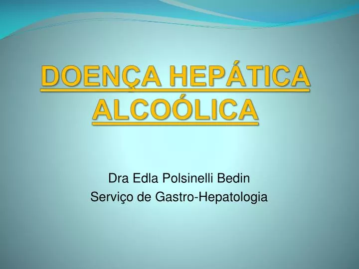 doen a hep tica alco lica