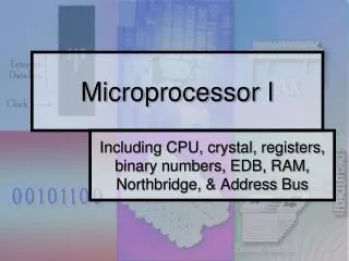 Microprocessor I