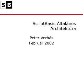 scriptbasic ltal nos architekt ra