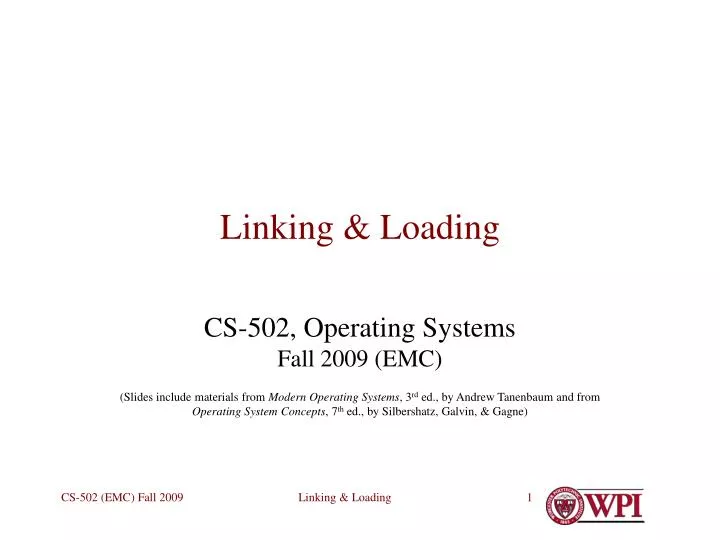 linking loading