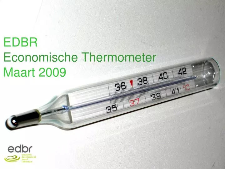 edbr economische thermometer maart 2009