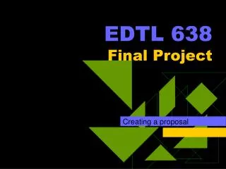 EDTL 638 Final Project