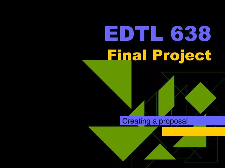edtl 638 final project