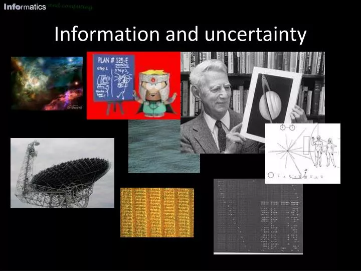 information and uncertainty