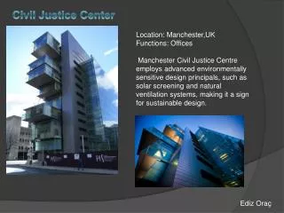 Civil Justice Center