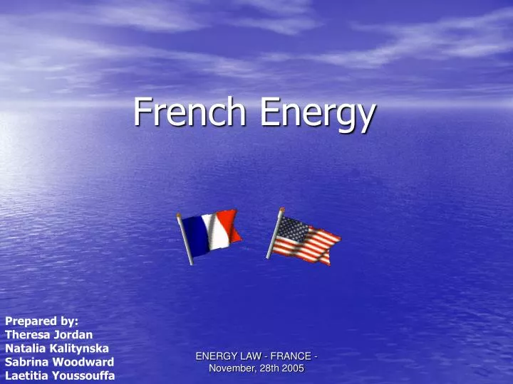 french energy