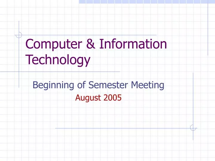 computer information technology