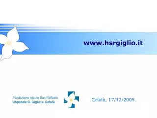 www hsrgiglio it