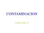CONTAMINACION - slide 1