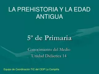 5 de primaria
