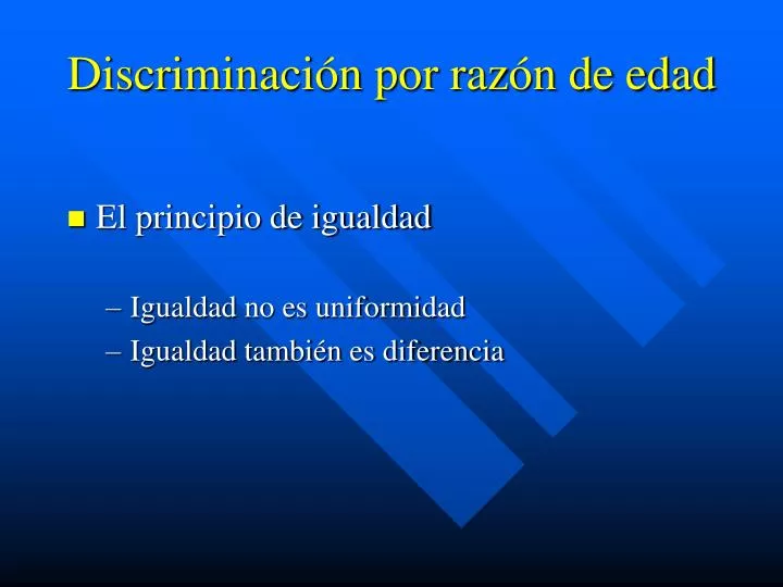 discriminaci n por raz n de edad