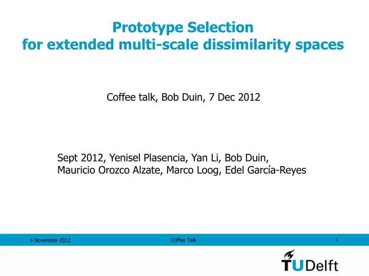 prototype selection for extended multi scale dissimilarity spaces