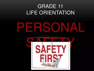 GRADE 11 Life Orientation