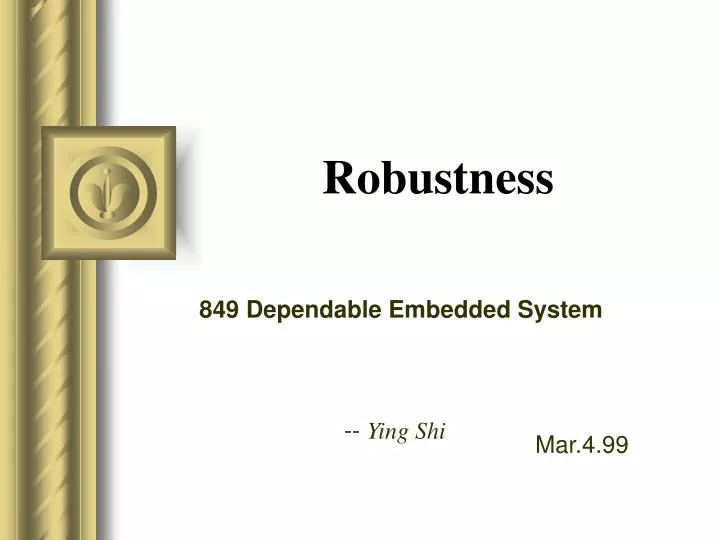robustness