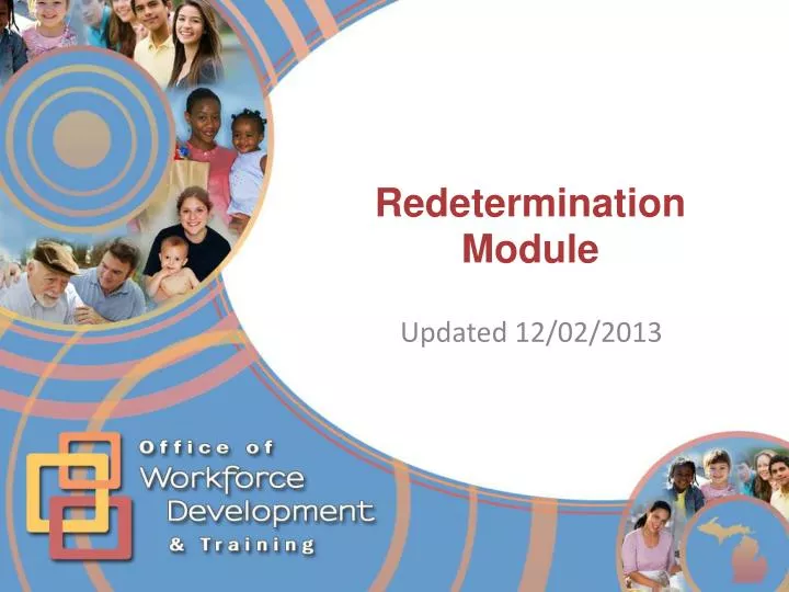 redetermination module