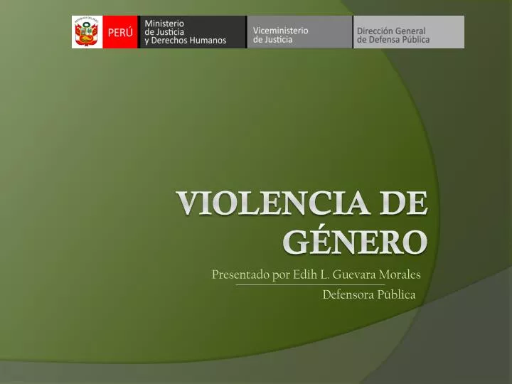 violencia de g nero