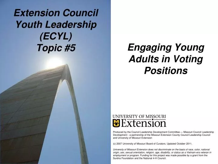 extension council youth leadership ecyl topic 5